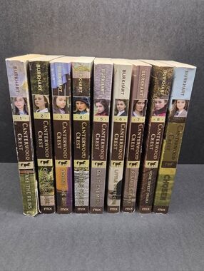 Canterwood Crest Horse Books Set 1-8 + 1 Super Special - Jessica Burkhart